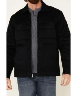 Cody James Men's Black Gaucho Snap Front Field Jacket