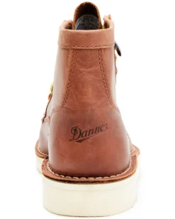 Danner Men's Bull Run Lace-Up Work Boots - Soft Toe -Men's Western Denim Store 2000325972 600 P4