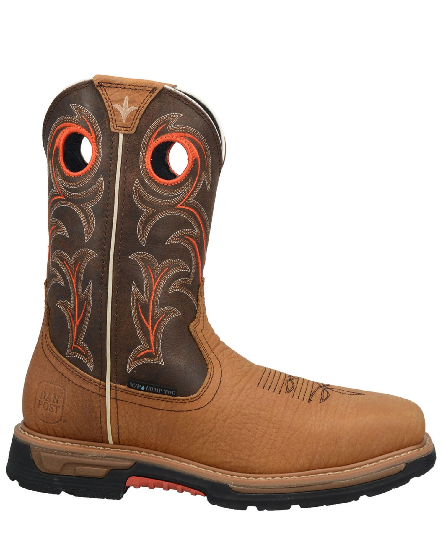 Dan Post Men's Storm's Eye Waterproof Western Work Boots 2 Dan Post Men's Storm's Eye Waterproof Western Work Boots - Image 2