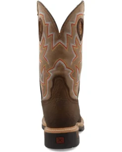 Twisted X Men's Lite Western Work Boots - Broad Square Toe -Men's Western Denim Store 2000329113 251 P5