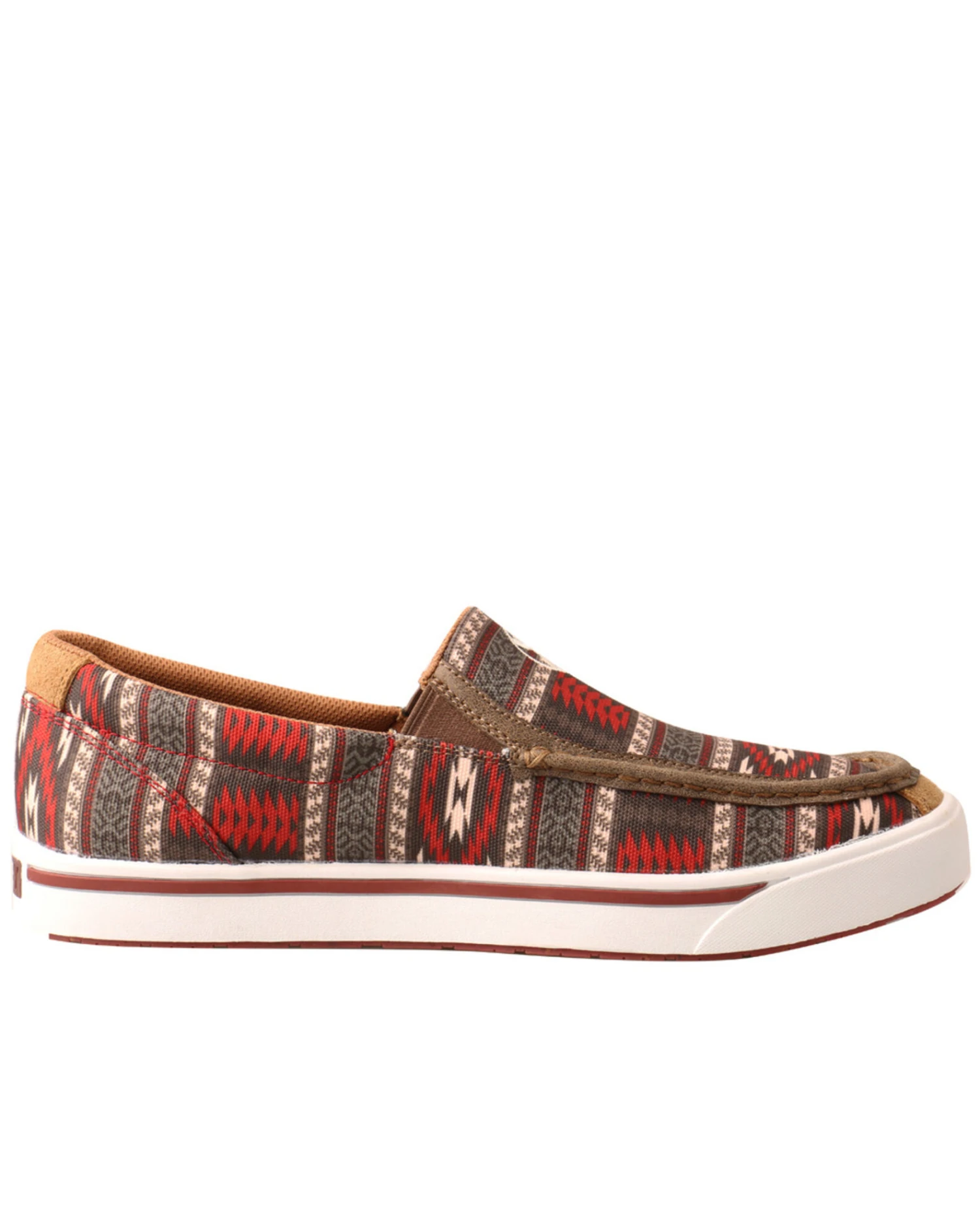 Twisted X Men's Southwestern Slip-On Loper Shoe - Moc Toe 2 Twisted X Men's Southwestern Slip-On Loper Shoe - Moc Toe - Image 2