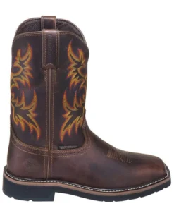 Justin Men's Driller Western Work Boots - Soft Toe 12 Justin Men's Driller Western Work Boots - Soft Toe -Men's Western Denim Store 2000332454 200 P2