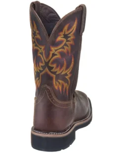 Justin Men's Driller Western Work Boots - Soft Toe 9 Justin Men's Driller Western Work Boots - Soft Toe -Men's Western Denim Store 2000332454 200 P5