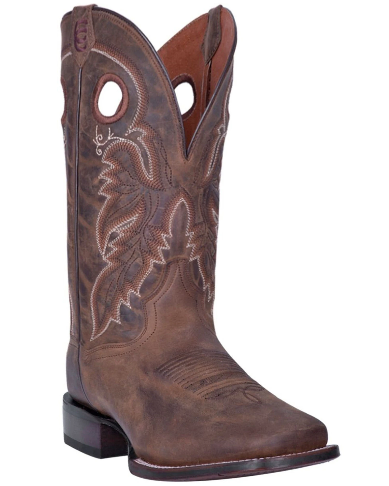 Dan Post Men's Abram Western Performance Boots - Broad Square Toe 6 Dan Post Men's Abram Western Performance Boots - Broad Square Toe - Image 6