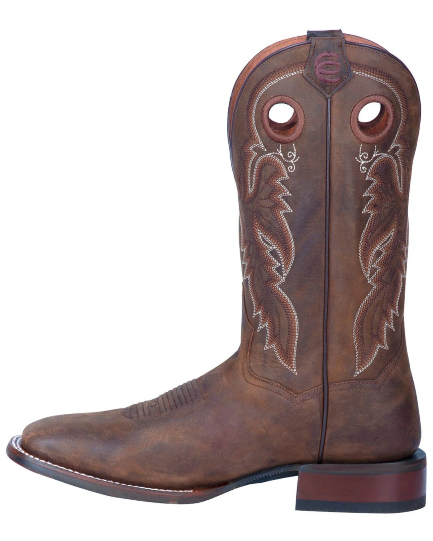 Dan Post Men's Abram Western Performance Boots - Broad Square Toe 4 Dan Post Men's Abram Western Performance Boots - Broad Square Toe - Image 4