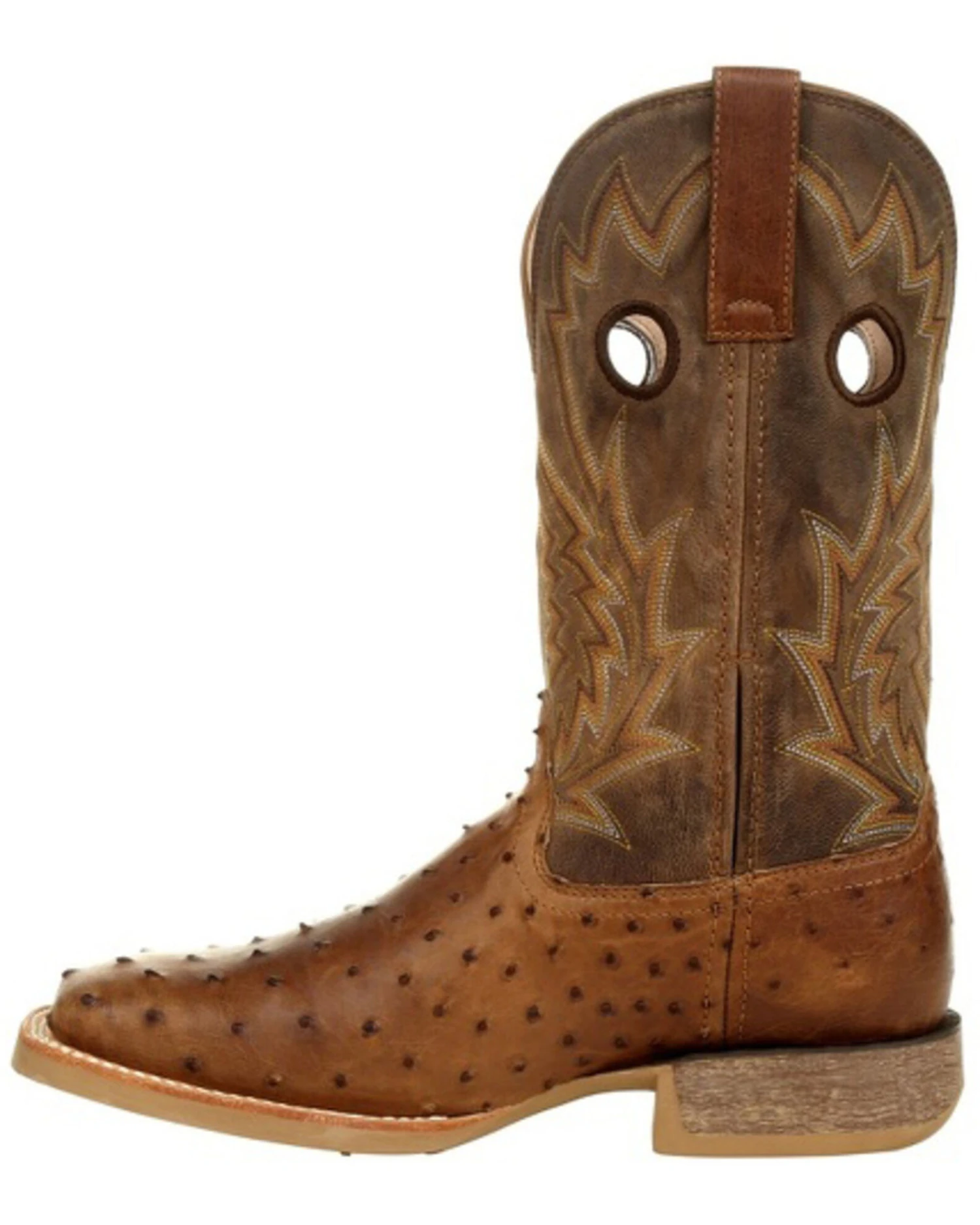 Durango Men's Rebel Full-Quill Ostrich Western Boots - Square Toe 1 Durango Men's Rebel Full-Quill Ostrich Western Boots - Square Toe