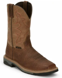 Justin Men's Carbide Western Work Boots - Composite Toe