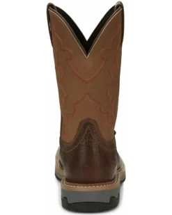 Justin Men's Carbide Western Work Boots - Composite Toe -Men's Western Denim Store 2000334476 200 P4