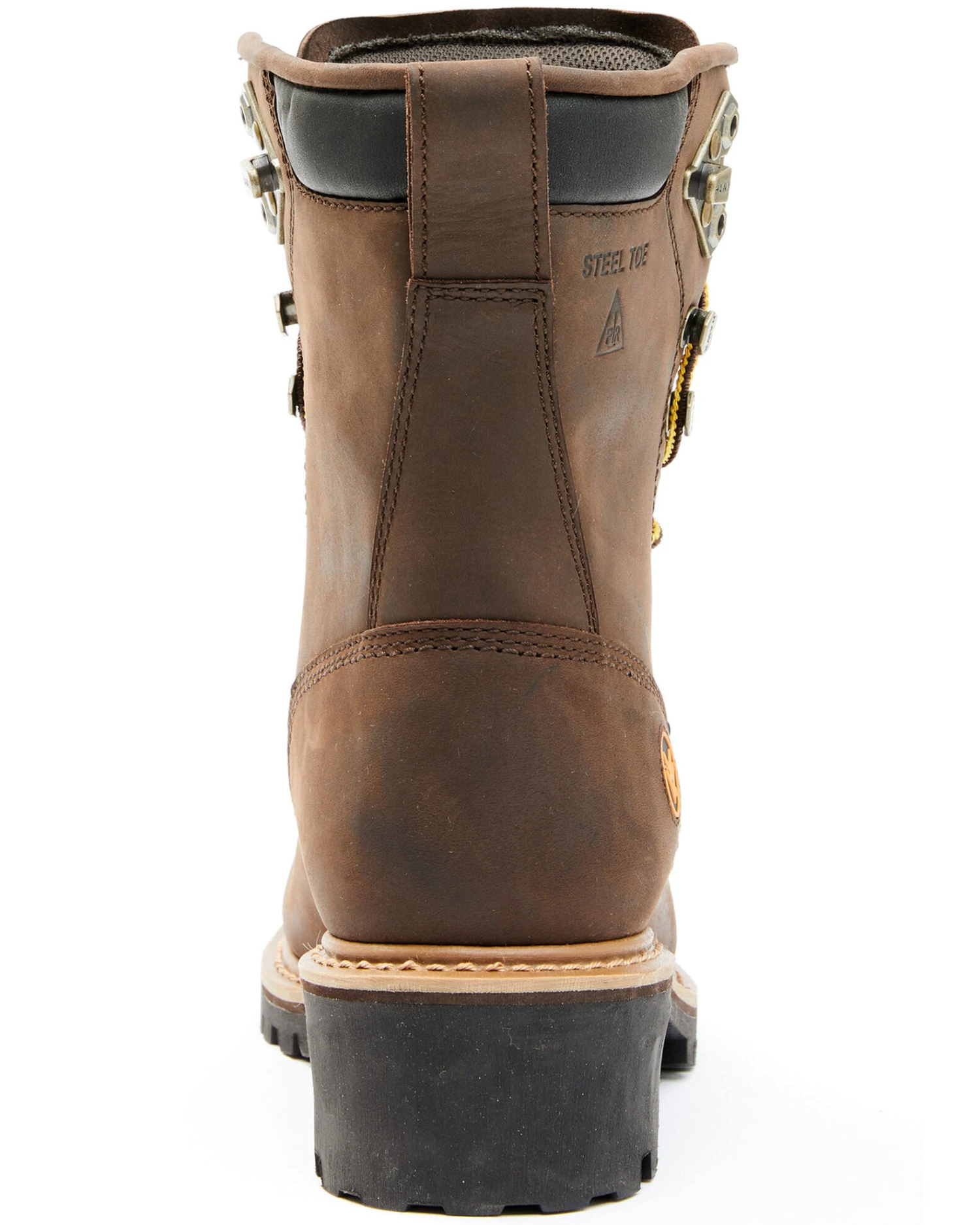 Hawx Men's 8" Waterproof Logger Boots - Steel Toe 4 Hawx Men's 8" Waterproof Logger Boots - Steel Toe - Image 4