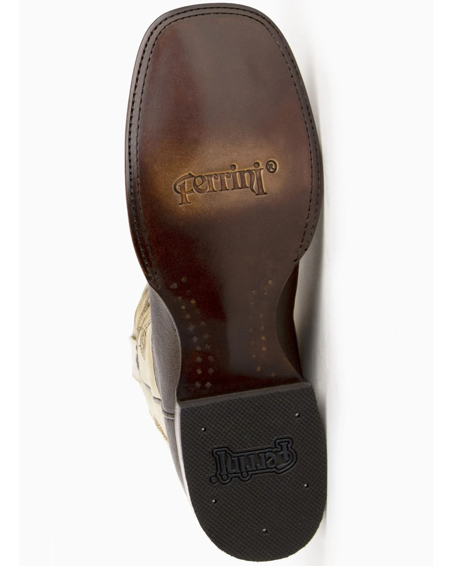 Ferrini Men's Morgan Western Boots - Broad Square Toe 2 Ferrini Men's Morgan Western Boots - Broad Square Toe - Image 2