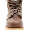 Hawx Men's Dark Brown USA Moc Wedge Work Boots - Steel Toe