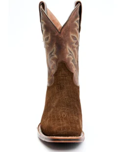 Dan Post Men's Hippo Print Western Performance Boots - Broad Square Toe
