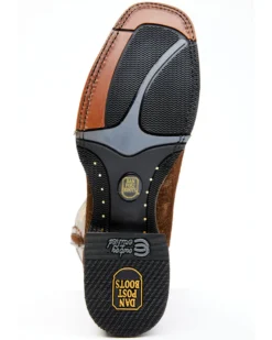 Dan Post Men's Hippo Print Western Performance Boots - Broad Square Toe -Men's Western Denim Store 2000337940 200 P7