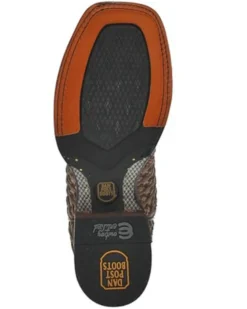 Dan Post Men's Stanley Western Performance Boots - Broad Square Toe -Men's Western Denim Store 2000338749 200 P7