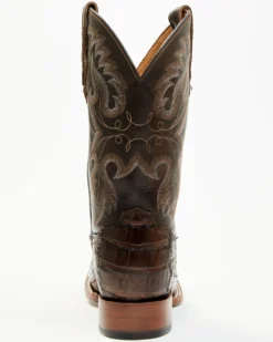 Cody James Men's Exotic Caiman Tail Skin Western Boots - Broad Square Toe -Men's Western Denim Store 2000339011 001 P5