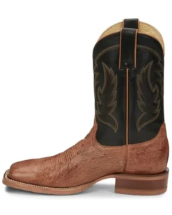 Justin Men's McLane Western Boots - Broad Square Toe -Men's Western Denim Store 2000339793 200 P3
