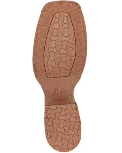 Justin Men's McLane Western Boots - Broad Square Toe -Men's Western Denim Store 2000339793 200 P7