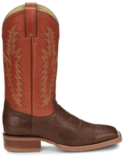Justin Men's McLane Western Boots - Broad Square Toe