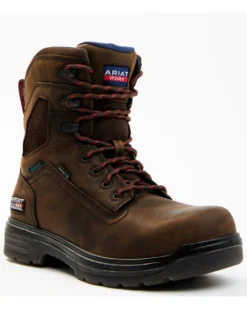 Ariat Men's Turbo Waterproof Work Boots - Carbon Toe