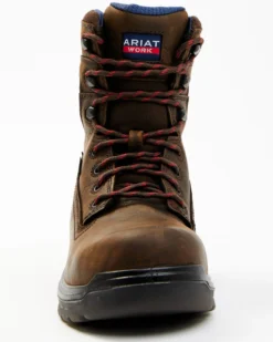 Ariat Men's Turbo Waterproof Work Boots - Carbon Toe -Men's Western Denim Store 2000339838 200 P4