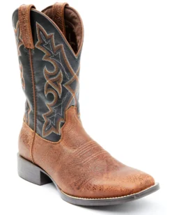 Durango Men's Brown Westward Western Performance Boots - Broad Square Toe -Men's Western Denim Store 2000340515 200 P1