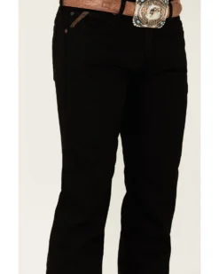 Ariat Men's M7 Black Legacy Wash Stretch Slim Straight Jeans -Men's Western Denim Store 2000341793 001 P2