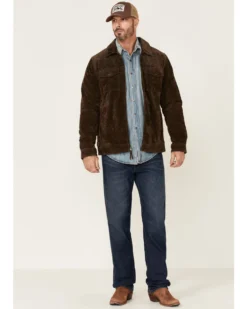 Moonshine Spirit Men's Cromwell Suede Zip-Front Jacket -Men's Western Denim Store 2000342732 200 P2