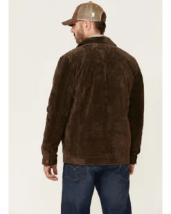 Moonshine Spirit Men's Cromwell Suede Zip-Front Jacket