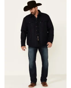 Outback Trading Co Men's Solid Harrison Snap-Front Jacket