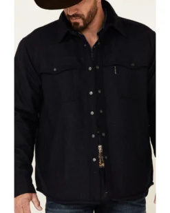 Outback Trading Co Men's Solid Harrison Snap-Front Jacket -Men's Western Denim Store 2000344769 410 P3