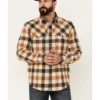 Pendleton Men's Plaid Weston Button Down Western Shirt Jacket