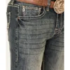 Rock & Roll Denim Men's Pistol Medium Vintage Stretch Regular Straight Jeans