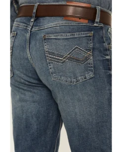 Wrangler 20X Men's No.44 Ember Dark Wash Stretch Slim Straight Jeans