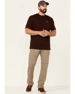 Wrangler ATG Men's All-Terrain Brindle Zip-Off Cargo Pants -Men's Western Denim Store 2000346869 342 P1
