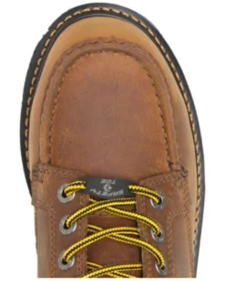 Wolverine Men's Brown Hellcat Ultraspring Work Boots - Soft Toe -Men's Western Denim Store 2000347244 200 P4