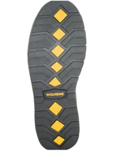 Wolverine Men's Brown Hellcat Ultraspring Work Boots - Soft Toe -Men's Western Denim Store 2000347244 200 P5