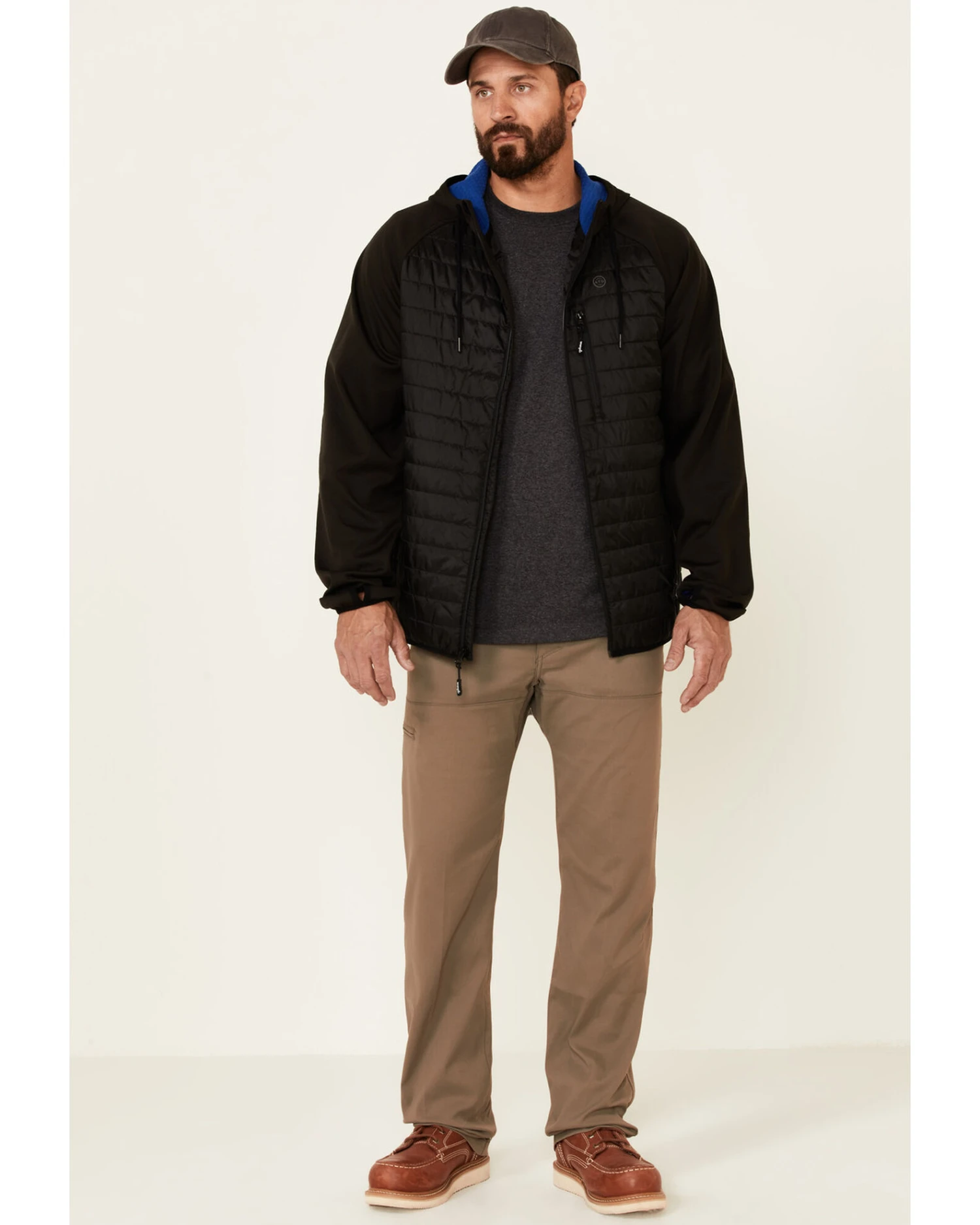 Wrangler ATG Men's All-Terrain Green Outrider Zip-Front Hooded Jacket 1 Wrangler ATG Men's All-Terrain Green Outrider Zip-Front Hooded Jacket