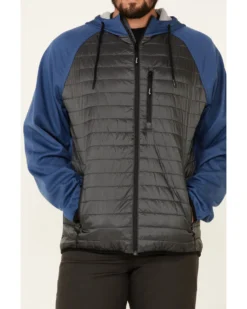 Wrangler ATG Men's All-Terrain Outrider Zip-Front Hooded Jacket -Men's Western Denim Store 2000348733 400 P3