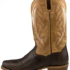 Dan Post Men's Exotic Snake Skin Western Boots - Square Toe