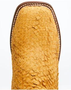 Dan Post Men's Exotic Sea Bass Skin Western Boots - Broad Square Toe -Men's Western Denim Store 2000349222 200 P6