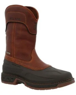 Georgia Boot Men's Carbo-Tec Waterproof Western Work Boots - Soft Toe -Men's Western Denim Store 2000350765 200 P1