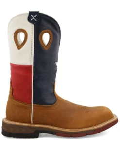 Twisted X Men's American Flag Western Work Boots - Nano Composite Toe -Men's Western Denim Store 2000350856 281 P2
