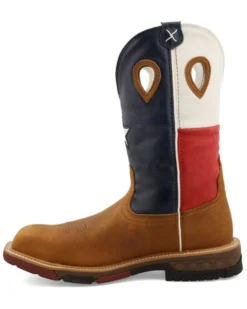 Twisted X Men's American Flag Western Work Boots - Nano Composite Toe -Men's Western Denim Store 2000350856 281 P3
