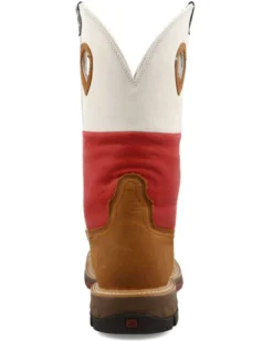 Twisted X Men's American Flag Western Work Boots - Nano Composite Toe -Men's Western Denim Store 2000350856 281 P5