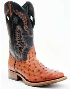 Double H Men's Cason Western Boots - Broad Square Toe -Men's Western Denim Store 2000352299 200 P1