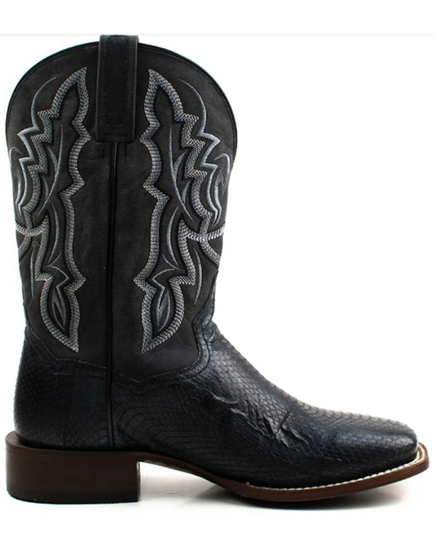 Dan Post Men's Water Snake Exotic Western Boots - Broad Square Toe 3 Dan Post Men's Water Snake Exotic Western Boots - Broad Square Toe - Image 3