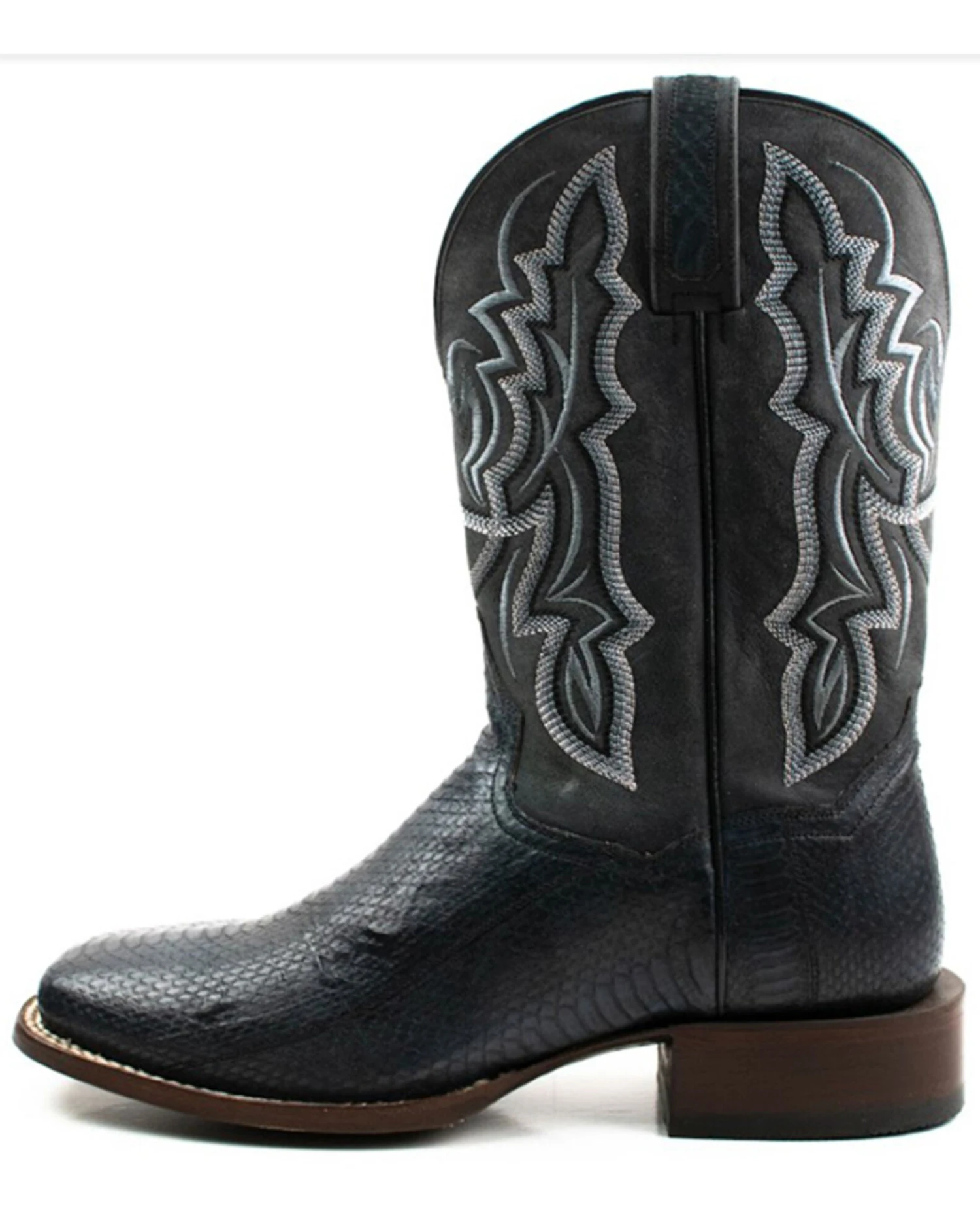 Dan Post Men's Water Snake Exotic Western Boots - Broad Square Toe 2 Dan Post Men's Water Snake Exotic Western Boots - Broad Square Toe - Image 2