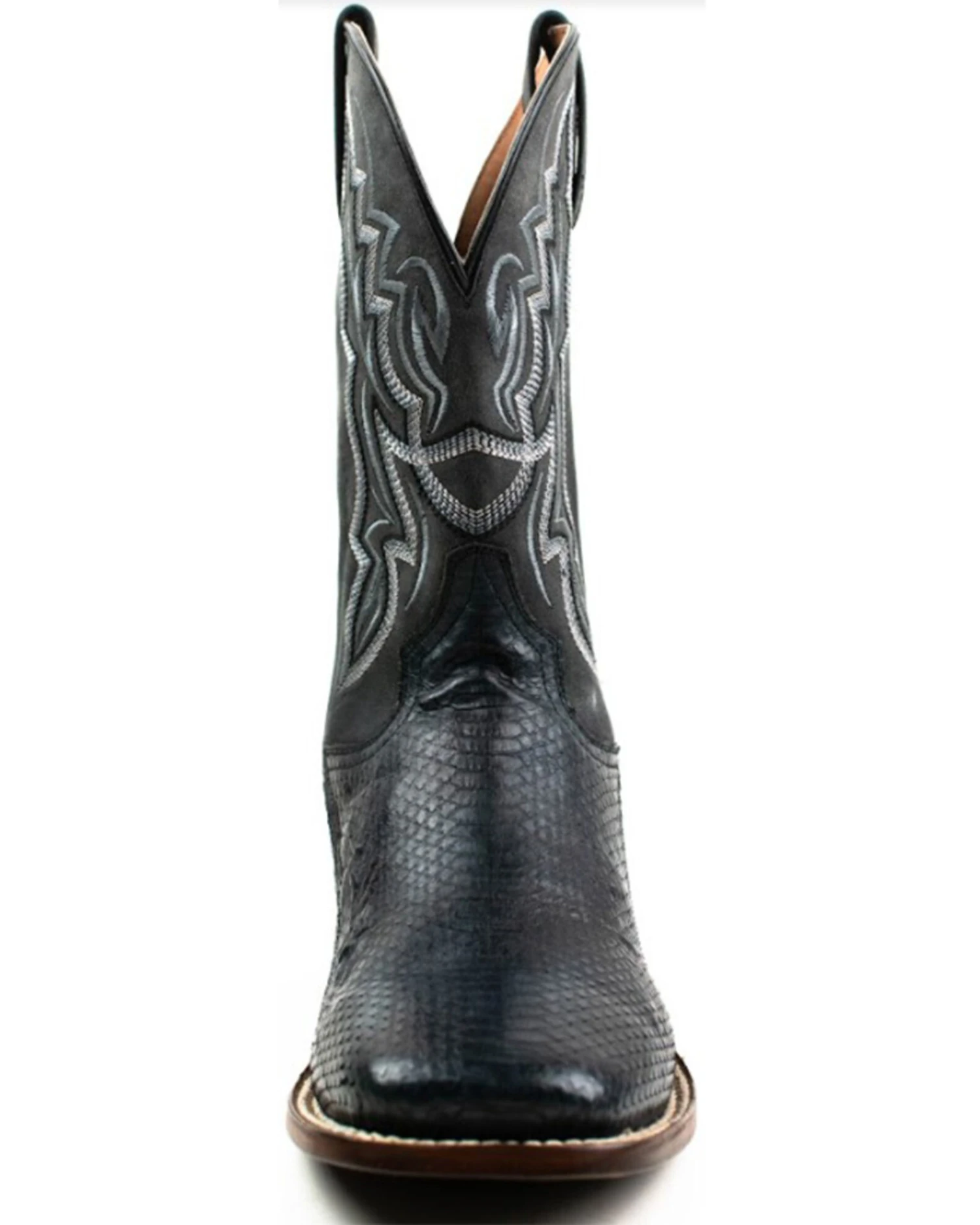 Dan Post Men's Water Snake Exotic Western Boots - Broad Square Toe 4 Dan Post Men's Water Snake Exotic Western Boots - Broad Square Toe - Image 4