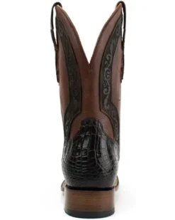 El Dorado Men's American Alligator Exotic Western Boots - Broad Square Toe 12 El Dorado Men's American Alligator Exotic Western Boots - Broad Square Toe -Men's Western Denim Store 2000355150 201 P5