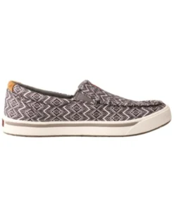 Twisted X Men's Southwestern Print Hooey Loper Slip-On Causal Shoe - Moc Toe